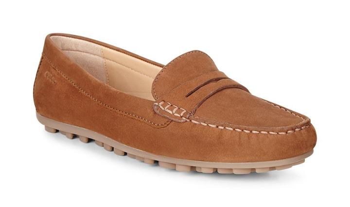 Ecco Women's Devine Moc Penny Loafer Shoes Size 39