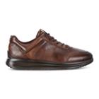 Ecco Mens Aquet Sneaker Size 5-5.5 Cocoa Brown