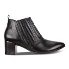 Ecco Shape 45 Block Ankle Boot Size 4-4.5 Black