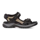Ecco Womens Yucatan Sandal Size 4-4.5 Black