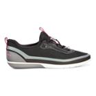 Ecco Sense Light Toggle Sneakers Size 4-4.5 Black