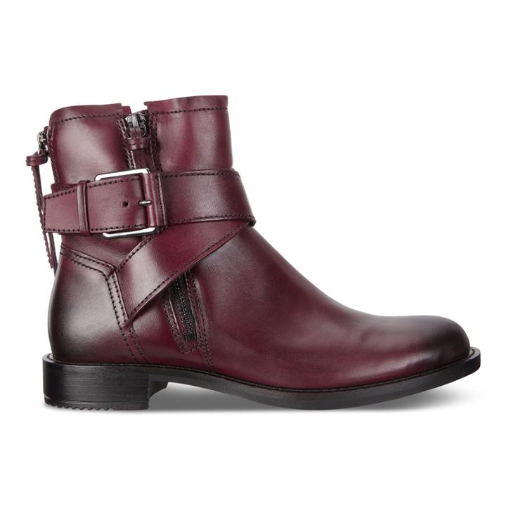 Ecco Sartorelle 25 Ankle Boot Size 4-4.5 Bordeaux