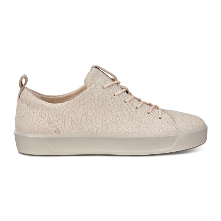 Ecco Womens Soft 8 Sneaker Size 4-4.5 Vanilla