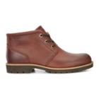 Ecco Jamestown Mid Boots Size 6-6.5 Cognac