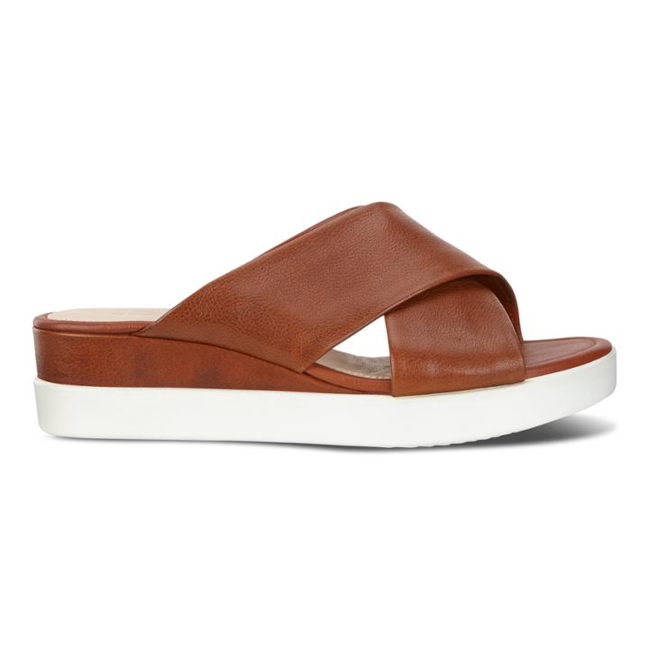 Ecco Touch Slide Sandal Size 7-7.5 Lion
