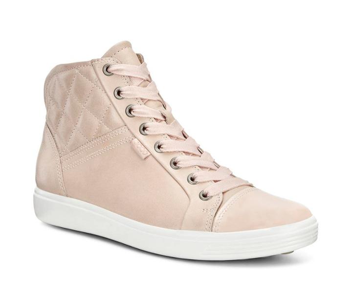 Ecco Women's Soft 7 Quilted High Top Boots Size 7/7.5