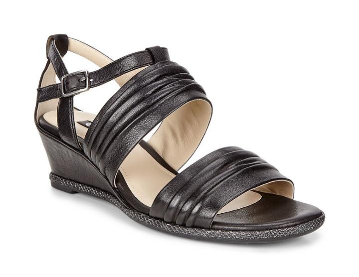 Ecco Women's Rivas 45 Ii Wedge Sandals Size 6/6.5