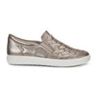 Ecco Womens Soft 7 Woven Sneakers Size 5-5.5 Warm Grey