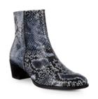 Ecco Women's Shape 35 Snakeskin Boots Size 36