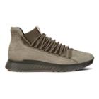 Ecco Mens St1 Street High Top Sneakers Size 6-6.5 Tarmac