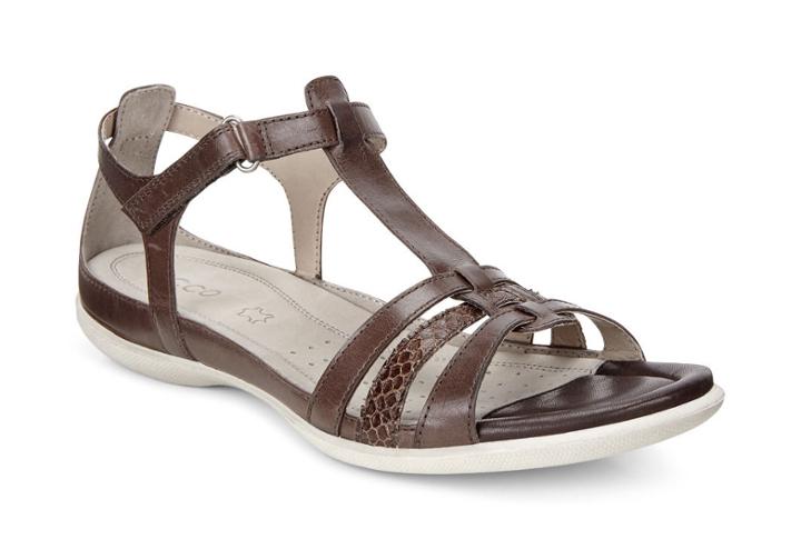 Ecco Women's Flash T-strap Sandals Size 38
