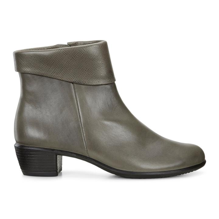 Ecco Touch 35 Bootie Size 10-10.5 Warm Grey
