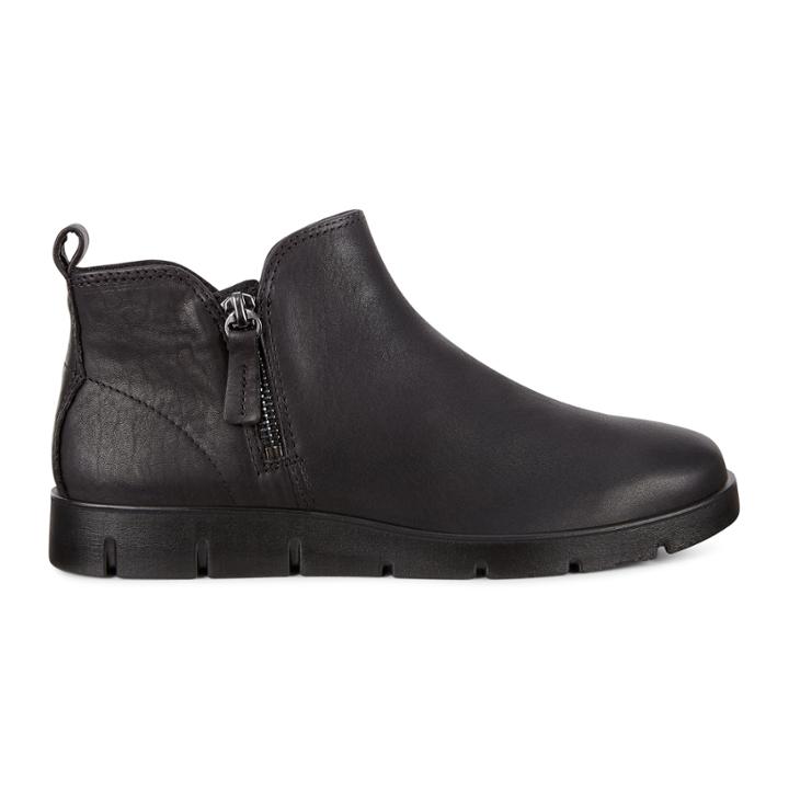 Ecco Bella Zip Low Bootie Size 9-9.5 Black