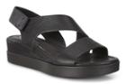 Ecco Women's Touch 2-strap Plateau Sandals Size 4/4.5