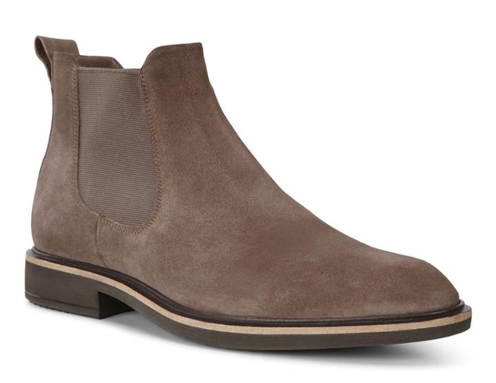 Ecco Vitrus Ii Chelsea Boot Size 5-5.5 Dark Clay