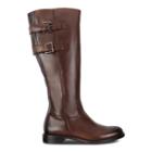Ecco Sartorelle 25 Tall Buckle Boot Size 4-4.5 Bison