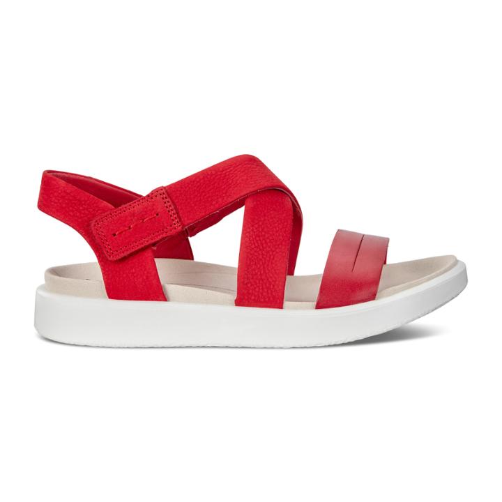 Ecco Flowt W Sandals Size 5-5.5 Chili Red