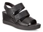 Ecco Women's Shape Wedge Plateau Sandals Size 5/5.5
