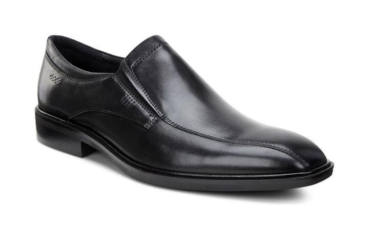 Ecco Men's Illinois Bike Toe Slip On Shoes Size 8/8.5