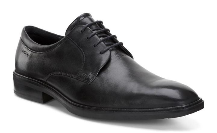 Ecco Men's Illinois Plain Toe Tie Shoes Size 40