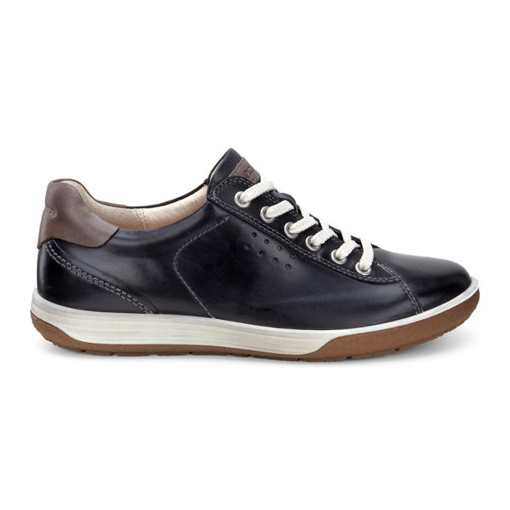 Ecco Chase Ii Tie Sneakers Size 5-5.5 Black