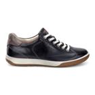 Ecco Chase Ii Tie Sneakers Size 5-5.5 Black