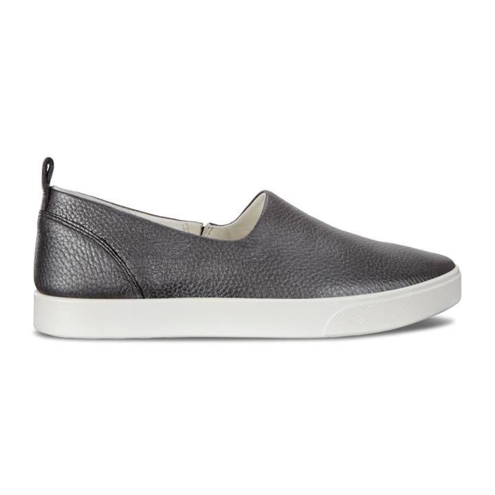 Ecco Gillian Slip On Sneakers Size 6-6.5 Black