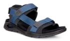 Ecco X-trinsic Flat Sandal Size 7-7.5 Black