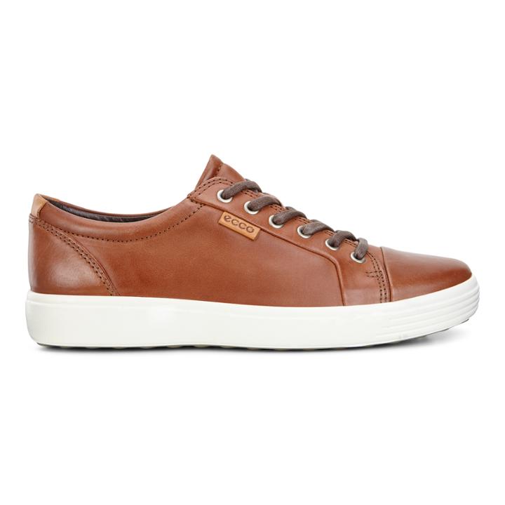 Ecco Mens Soft 7 Sneaker Size 5-5.5 Mahogany