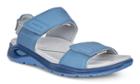 Ecco X-trinsic. Flat Sandal Size 5-5.5 Retro Blue