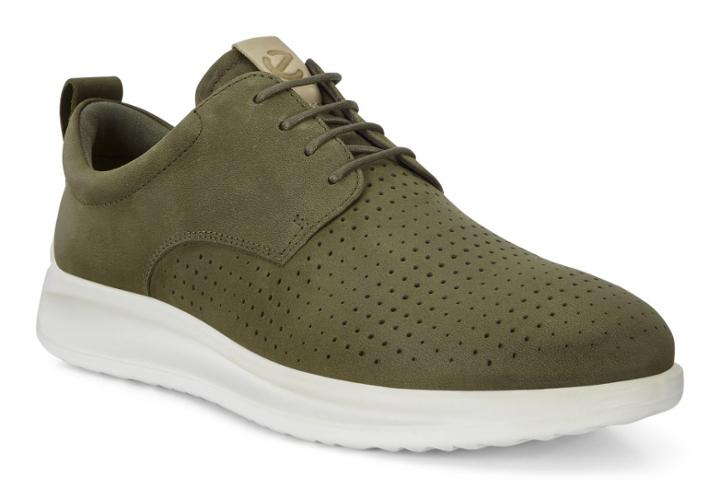 Ecco Men's Aquet Perf Tie Shoes Size 7/7.5