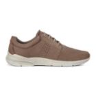 Ecco Irving Casual Perf Tie Sneakers Size 9-9.5 Birch