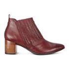 Ecco Shape 45 Block Ankle Boot Size 4-4.5 Fired Brick