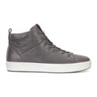 Ecco Wmns Soft 8 High Top Sneakers Size 6-6.5 Dark Shadow