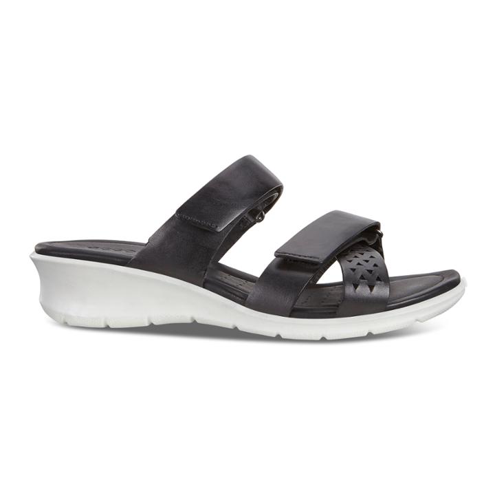 Ecco Felicia Sandal Heeled San Size 6-6.5 Black