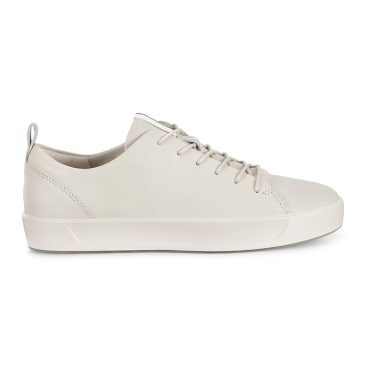 Ecco Womens Soft 8 Tie Sneakers Size 8-8.5 Gravel