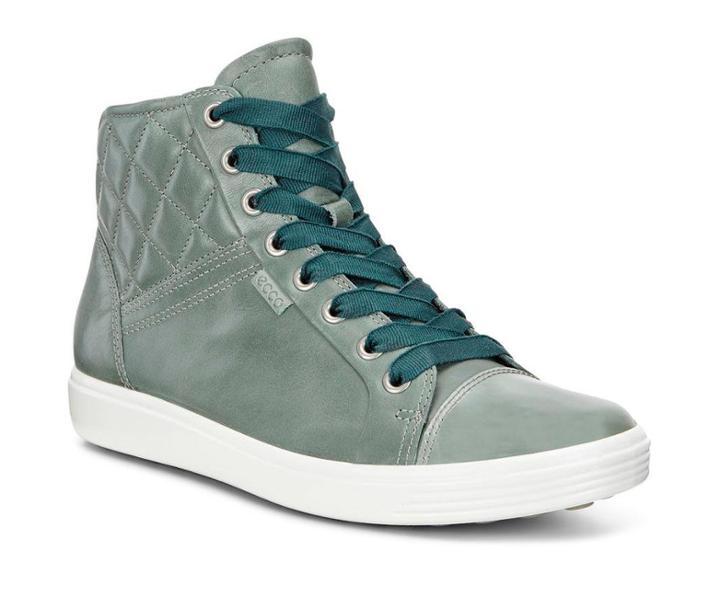 Ecco Women's Soft 7 Quilted High Top Boots Size 8/8.5
