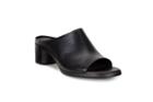 Ecco Shape Block Sandal 45 Hee Size 5-5.5 Black