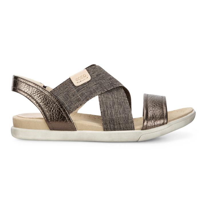 Ecco Damara 2 Strap Sandal Size 4-4.5 Licorice
