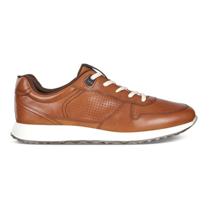 Ecco Mens Sneak Trend Sneakers Size 7-7.5 Amber