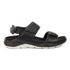 Ecco X-trinsic. Flat Sandal Size 4-4.5 Black