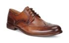 Ecco Men's London Wing Tip Tie Shoes Size 6/6.5