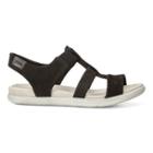 Ecco Damara Elastic Sandal Size 8-8.5 Black