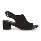 Ecco Shape 35 Block Slingback Sandals Size 5-5.5 Black