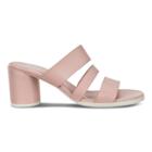 Ecco Shape Block Sandal 65 Size 8-8.5 Rose Dust