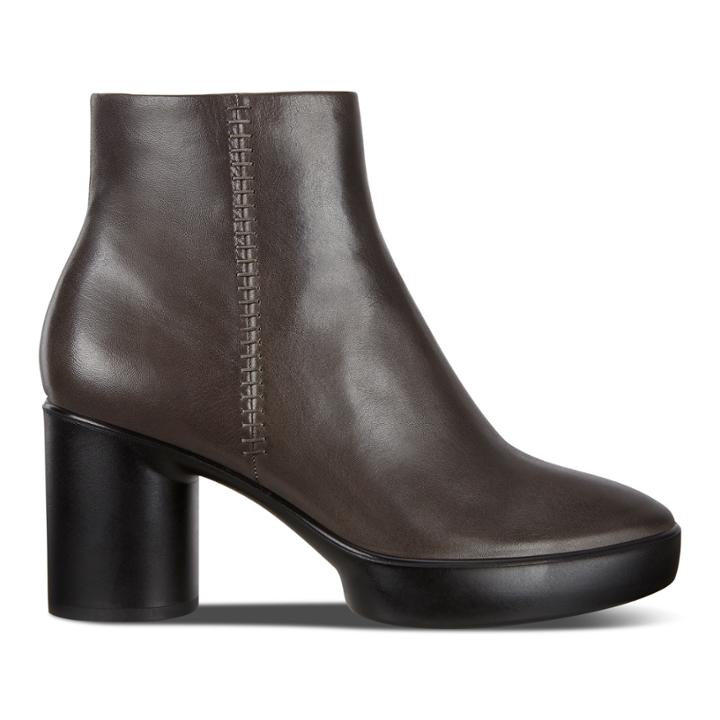 Ecco Shape Sculpted Motion 55 Boots Size 5-5.5 Wild Dove