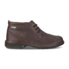 Ecco Turn Gtx Chukka Tie Boots Size 6-6.5 Cocoa Brown