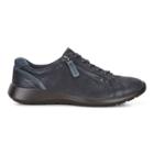 Ecco Soft 5 Side Zip Sneaker Size 4-4.5 Marine