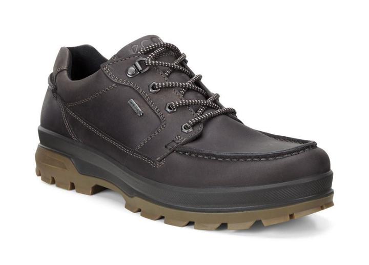 Ecco Men's Rugged Track Gtx Moc Tie Shoes Size 39
