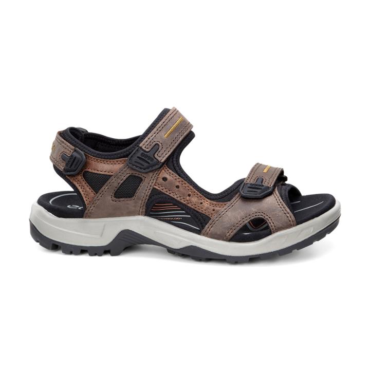 Ecco Mens Yucatan Sandal Size 9-9.5 Espresso